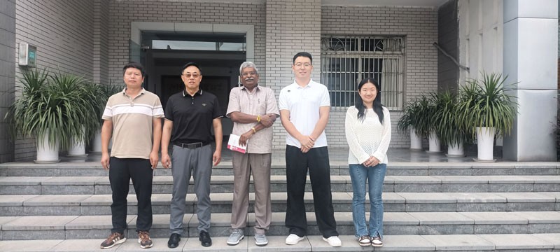 印度学者 Dr. Ponnuvel 到访市蚕科院 深化桑蚕技术交流共促产业发展